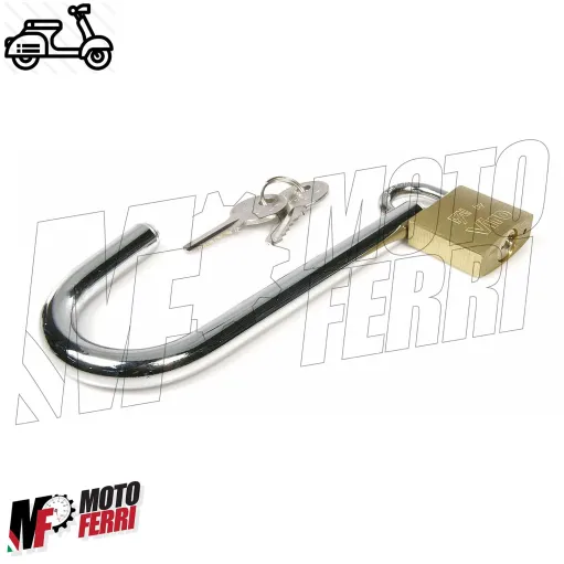 MF0171 - Antifurto Blocca Ruota Vespa Special RL PK ET3 Primavera 125 150 200 PX