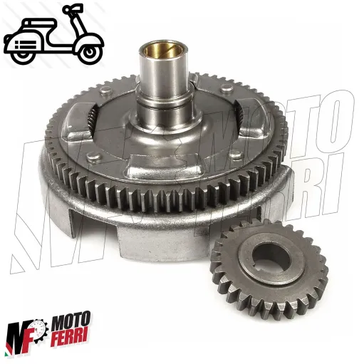 CAMPANA FRIZIONE 27 - 69 DENTI DRITTI VESPA 50 SPECIAL 125 ET3 PRIMAVERA 130 CC