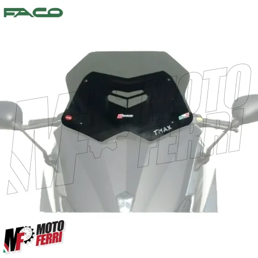 MF1909 Cupolino Parabrezza FACO Fume alto Yamaha TMAX 530 dal 2012 al 2016