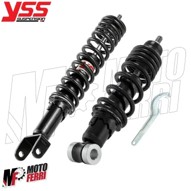 Ammortizzatore YSS Anteriore + Posteriore Nero Vespa 50 Special R L N 125 ET3 Primavera