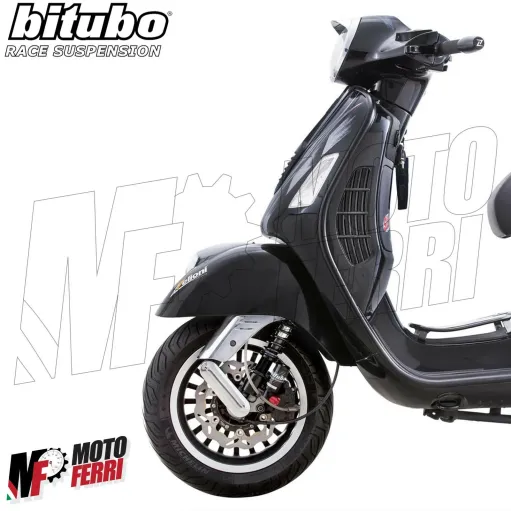 MF2013 Ammortizzatore Anteriore GEV Bitubo GAS Nero Vespa GTS 125 250 300 HPE