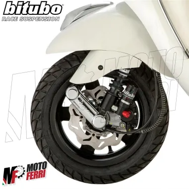 MF2013 Ammortizzatore Anteriore GEV Bitubo GAS Nero Vespa GTS 125 250 300 HPE