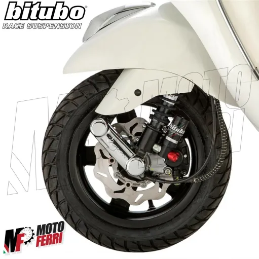 MF2013 Ammortizzatore Anteriore GEV Bitubo GAS Nero Vespa GTS 125 250 300 HPE