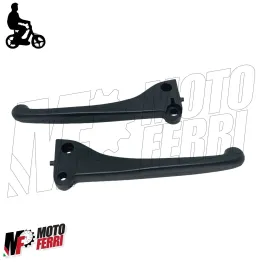 MF0547 Kit 2 Leva Destra Sinistra Nylon Nera plastica Piaggio Ciao SI Garelli 2
