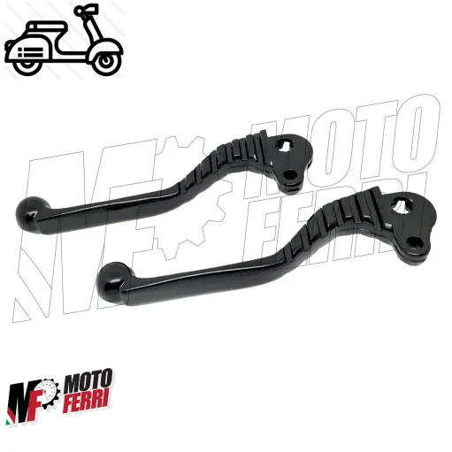 MF0579 Leve Freno Frizione righe nera sport Vespa 50 Special R L N PK ET3 PX