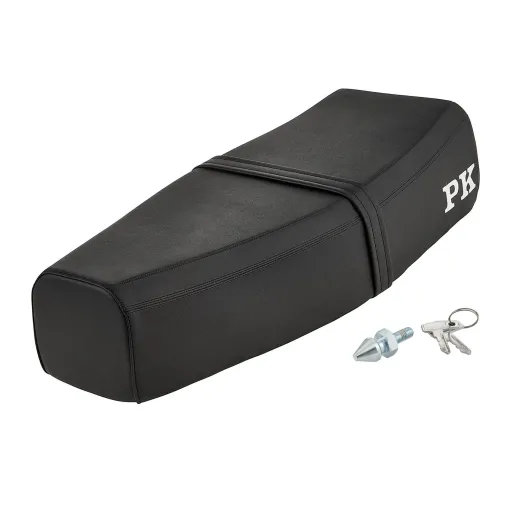 MF0038 Sella lunga Fondo in lamiera Vespa PK 50 125 XL con Logo PK laterale