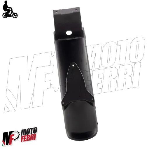 MF0010 Parafango Posteriore Porta targa in Plastica nero Piaggio SI FL2 FL3