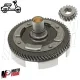 CAMPANA FRIZIONE PIGNONE CORONA 18 67 DENTI ELICOIDALI PIAGGIO APE 50 TM FL RST