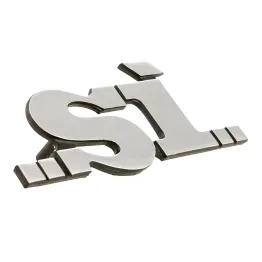 Targhetta Piaggio SI per Fiancata bandelle carterino laterale in Alluminio