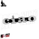 Targhetta Piaggio Ciao / Px in Alluminio per Carterino Fiancata Laterale 163966
