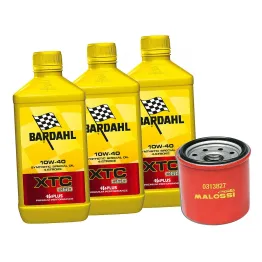 MF2421 Kit 3Lt Olio Bardahl XTC 10W40 Filtro Malossi 530 560 TMAX 2017 - 2024