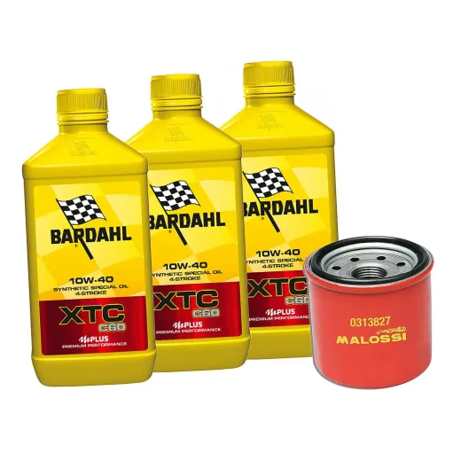 MF2421 Kit 3Lt Olio Bardahl XTC 10W40 Filtro Malossi 530 560 TMAX 2017 - 2026