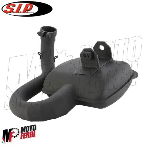 Marmitta Scarico Sip Road 2.0 Nera Piaggio Vespa 200 PX Arcobaleno Rally Cosa