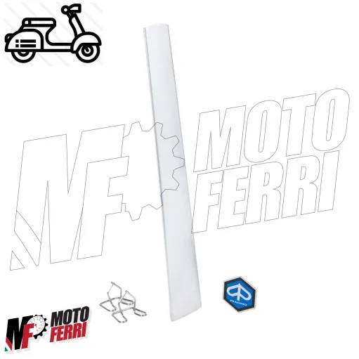 Kit Modanatura Emblema Logo Piaggio Mascherina Nasello Vespa 50 Special R L N