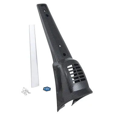 MF1306 Mascherina Nasello Carbon Look Modanatura Fregio Vespa 50 Special RLN