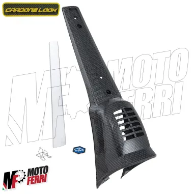MF1306 Mascherina Nasello Carbon Look Modanatura Fregio Vespa 50 Special RLN