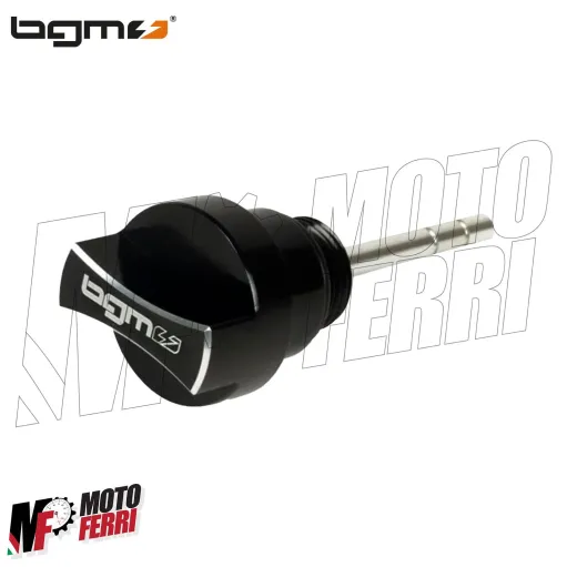 MF1109 - Tappo Controllo Olio Motore Alluminio BGM PRO Piaggio Vespa GTS 300 IE