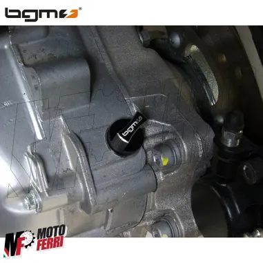 MF1110 - Tappo Controllo Olio Trasmission Alluminio BGM Piaggio Vespa GTS 300 IE