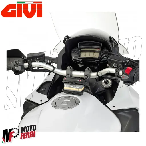 MF3033 Custodia Porta Telepass Adesivo Givi Universale Moto Scooter S602