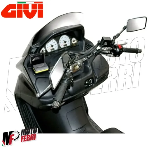 MF3033 Custodia Porta Telepass Adesivo Givi Universale Moto Scooter S602