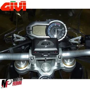 MF3033 Custodia Porta Telepass Adesivo Givi Universale Moto Scooter S602