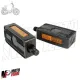 MF0076 Kit Coppia 2 Pedali Pedalini per Piaggio Si Ciao Bravo Boxer Grillo
