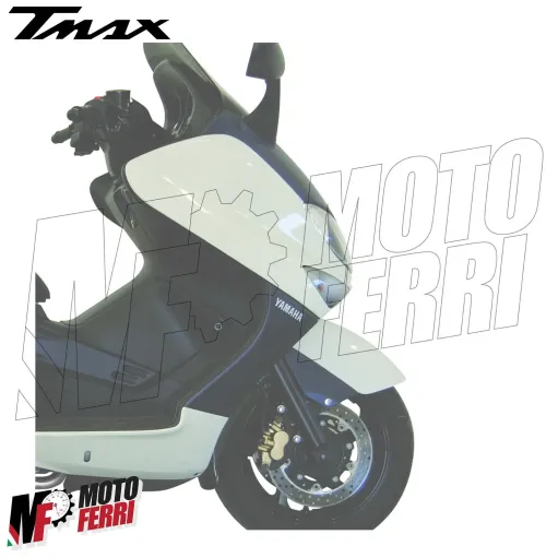 MF2573 Frecce Anteriori Trasparenti Destra Sinistra Yamaha 500 TMAX 2001 - 2007