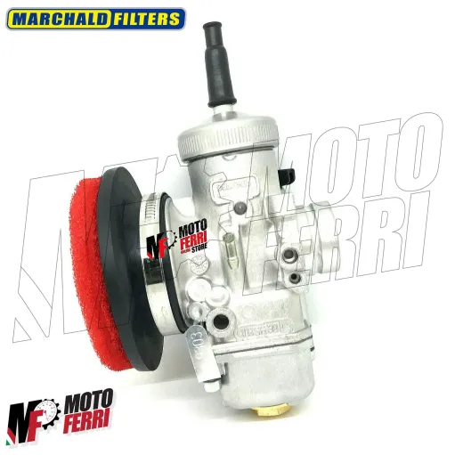 MF1482 Filtro aria Marchald spugna carburatore Dellorto Vhsh Vhsb 30 34 Vespa