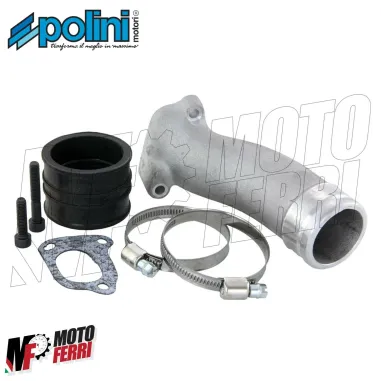 Collettore Aspirazione Polini Carburatore PWK 24 26 28 30 Vespa 50 Special R L N 125 ET3 PRIMAVERA