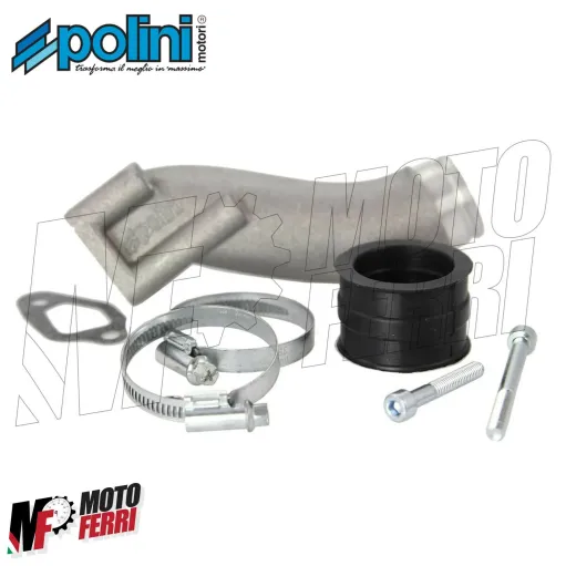 Collettore Aspirazione Polini Carburatore PWK 24 26 28 30 Vespa 50 Special R L N 125 ET3 PRIMAVERA
