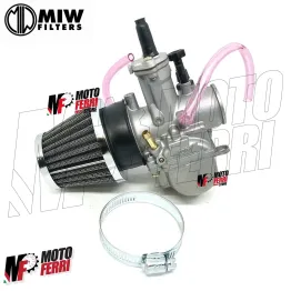 MF1352 Filtro Aria Meiwa Carburatore Polini PWK 24 26 28 30 Vespa Scooter Moto 2