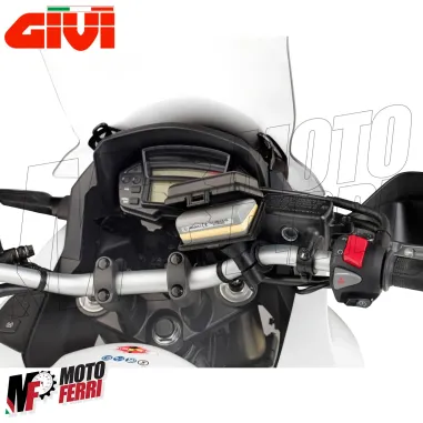 MF3044 Custodia Givi Porta Telepass Fissaggio al Manubrio Universale Moto S601