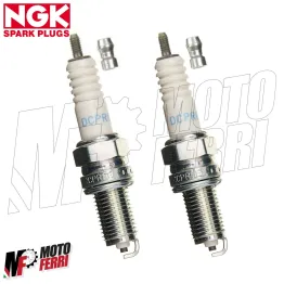 MF2437 - Kit 2 Candele NGK DCPR8E GS Monster 600 696 796 Hypermotard Multistrada 2