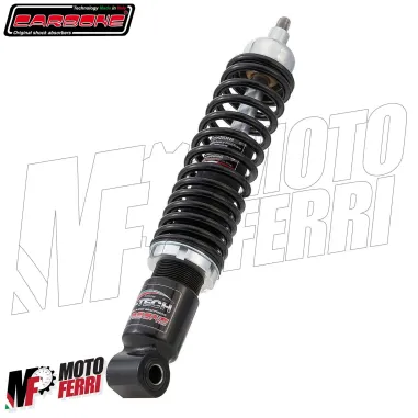 MF3045 Ammortizzatore anteriore Carbone Hi-Tech molla nera per Vespa 125 300 GTS Super Forcella ESS