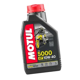 MF1600 - 1LT Olio Motore 10W40 Motul 5000 HC-Tech MA2 Base-Sintetica per Moto 4t