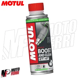 MF2093 Motul Boost & Clean Additivo Ottani + Pulitore per Carburatori Iniettori Moto 2T 4T 2