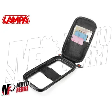 MF3046 Supporto adesivo + custodia Universale Smartphone per Yamaha 500 TMAX 2001 - 2007
