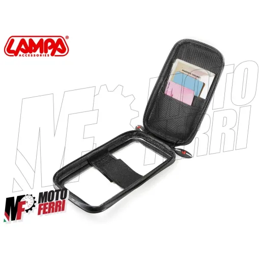 MF3046 Supporto adesivo + custodia Universale Smartphone per Yamaha 500 TMAX 2001 - 2007