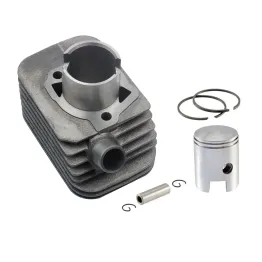 Kit Cilindro Pistone Completo Spinotto 10 Tipo Originale DM 38,2 Piaggio Si Ciao Bravo
