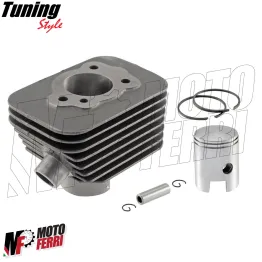 Kit Cilindro Pistone Completo Spinotto 10 Tipo Originale DM 38,2 Piaggio Si Ciao Bravo 2