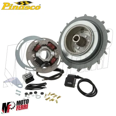 Accensione Elettronica Pinasco Flytech Vespa 125 150 VL1 VL2 VL3 VN1 VN2 VN3 VNA VBA VB1 FAROBASSO