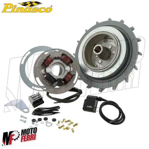 Accensione Elettronica Pinasco Flytech Vespa 125 150 VL1 VL2 VL3 VN1 VN2 VN3 VNA VBA VB1 FAROBASSO