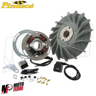 Accensione Elettronica Pinasco Flytech Vespa 125 150 VL1 VL2 VL3 VN1 VN2 VN3 VNA VBA VB1 FAROBASSO