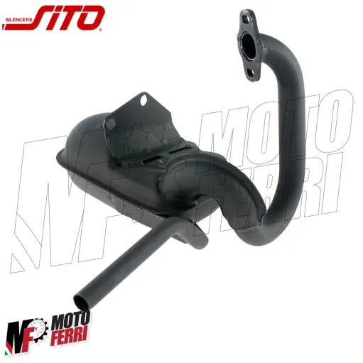 Scarico Marmitta Tipo Originale Sito 0244 Piaggio Ape 50 MIX RST Europa TMP KAT