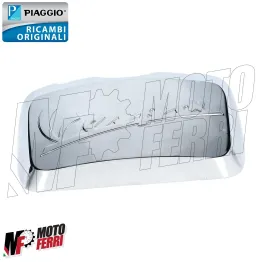 Coperchio Cromato Maniglione Portapacchi Posteriore per Vespa 50 125 150 250 300 LX GTS LXV GTV 2
