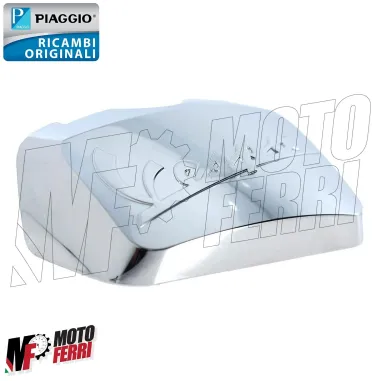 Coperchio Cromato Maniglione Portapacchi Posteriore per Vespa 50 125 150 250 300 LX GTS LXV GTV