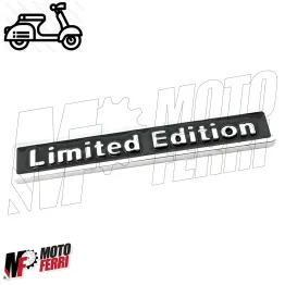 MF0518 Fregio Targhetta Adesiva "Limited Edition" Scudo Cofano per Vespa 50 125 Special R PX ET3 PK 2