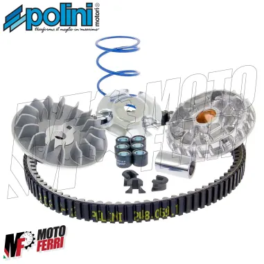Kit Variatore Hi-Speed + Cinghia Polini per Piaggio Vespa 250 300 310 GTS Super Sport HPE