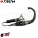 MF3049 Marmitta scarico Athena Racing Silenziatore Carbonio per MBK Booster Spirit R Naked BWS 50 2T