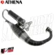 MF3049 Marmitta scarico Athena Racing Silenziatore Carbonio per MBK Booster Spirit R Naked BWS 50 2T